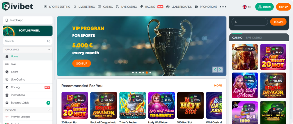 IviBet Login